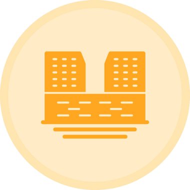 Modern b 'nin vektör illüstrasyonu inşa simgesinden yoksun