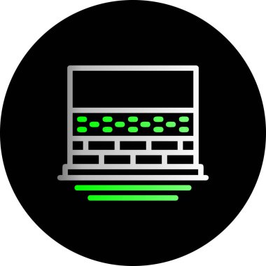 bilgisayar simgesi vektör illüstrasyonu