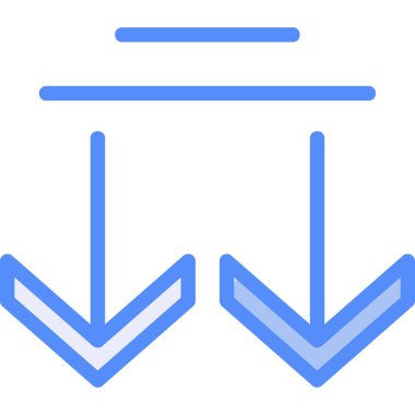 Ok. Web simgesi basit illüstrasyon