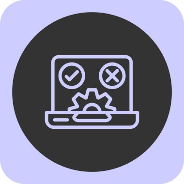 Modern b 'nin vektör illüstrasyonu eksik simgesi