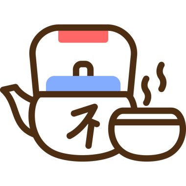 Çay fincanı. Basit tasarım