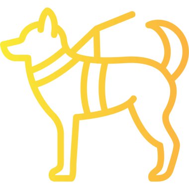 Hayvan. Web simgesi basit illüstrasyon