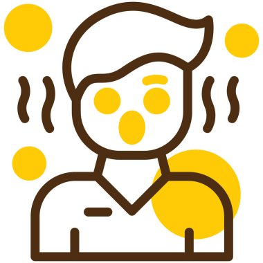 Maskeli bir kızın vektör çizimi