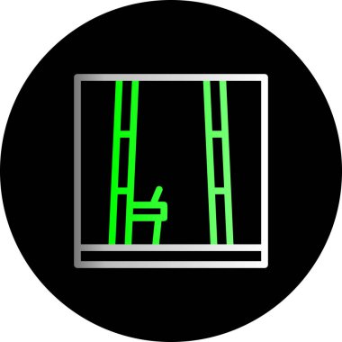 Pencere simgesi, basit tarzı