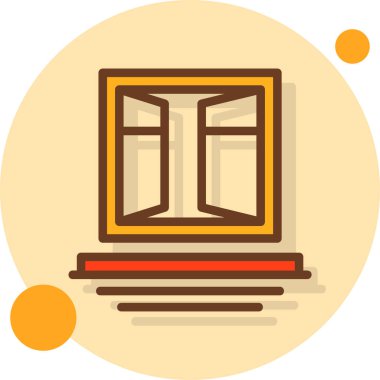 pencere web simge vektör çizim