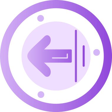 ok simgesi vektör illüstrasyonu