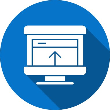 Web simgesi, vektör illüstrasyonu