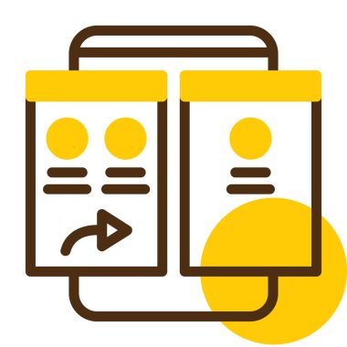 seo modern simgesinin vektör illüstrasyonu