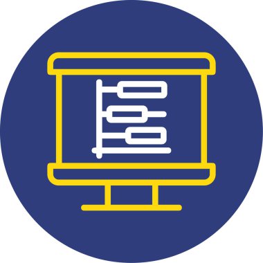 seo modern simgesinin vektör illüstrasyonu