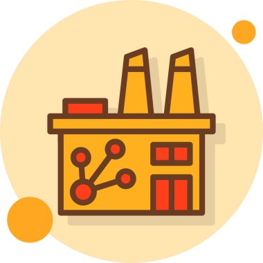 Modern simgenin vektör illüstrasyonu