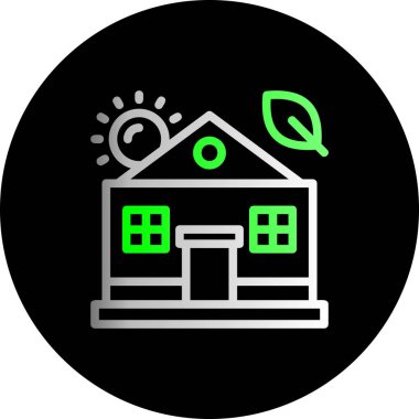 ev simgesi vektör illüstrasyonu