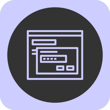 seo modern simgesinin vektör illüstrasyonu