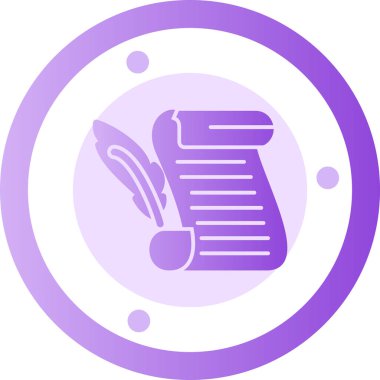 Modern eğitim ikonunun vektör illüstrasyonu