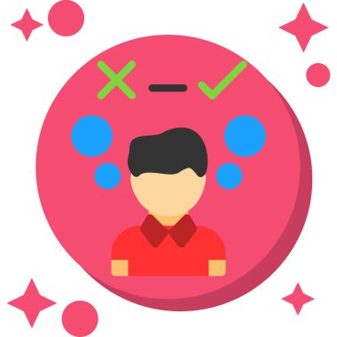 İş adamı. Web simgesi