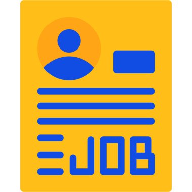 İş. Web simgesi basit illüstrasyon