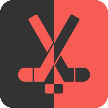 vektör hokeyi çubukları simgesi