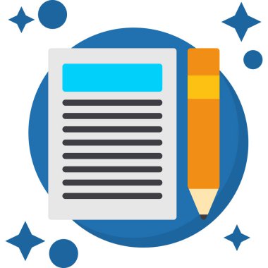 kalem ve Pano kutsal kişilerin resmi, vektör çizim