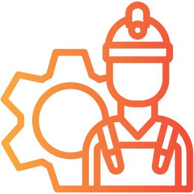 Bir adamın vektör illüstrasyonu