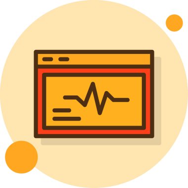 izleyici ikon vektör illüstrasyonu