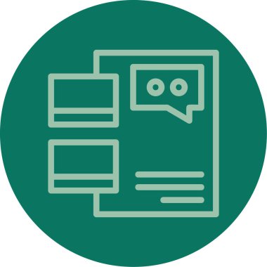 seo modern simgesinin vektör illüstrasyonu