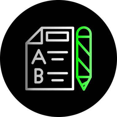 dosya vektör simgesi modern illüstrasyon