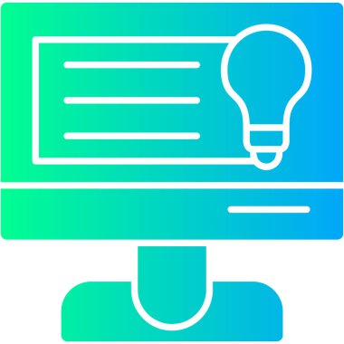 İş simgesinin vektör illüstrasyonu