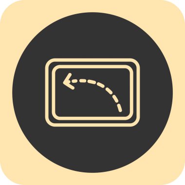 ok simgesinin vektör illüstrasyonu