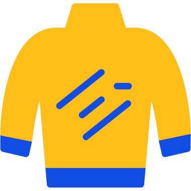 Ceket simge vektör çizim