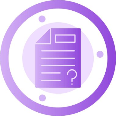 Belgenin vektör illüstrasyonu