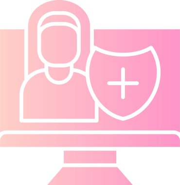 bilgisayar simgesi vektör illüstrasyonu