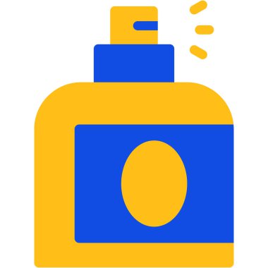 Parfüm. Web simgesi basit illüstrasyon