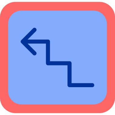 Ok. Web simgesi basit illüstrasyon