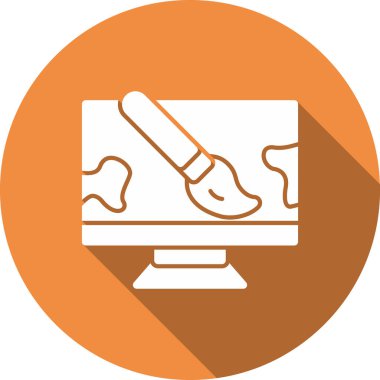 seo modern simgesinin vektör illüstrasyonu