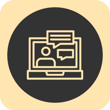 Web sitesi için web simgesi. vektör illüstrasyonu