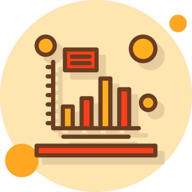 İş grafiği vektör çizim