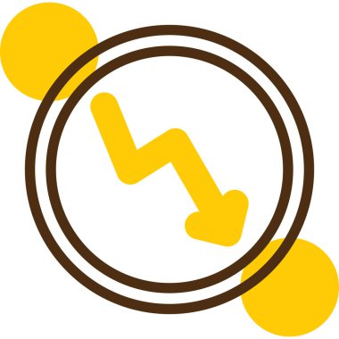 Modern bir simgenin vektör illüstrasyonu