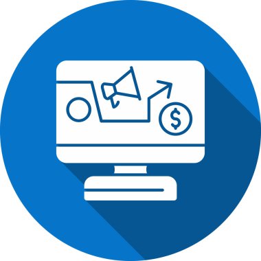 Online pazarlama. Basit resimleme