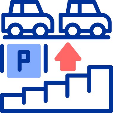 trafik simgesi vektör illüstrasyonu