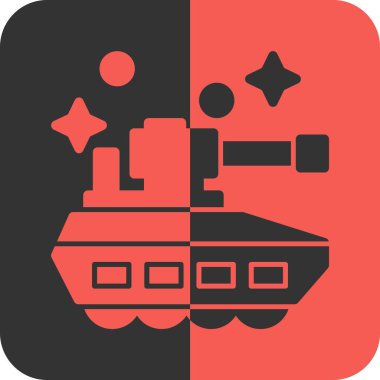 Gemi simgesi vektör illüstrasyonu