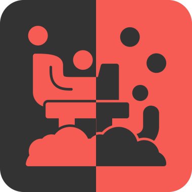 Vektör illüstrasyonu, simge ögesi arkaplanı