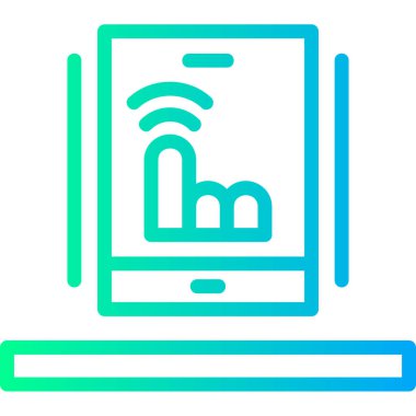 Kitap. Web simgesi basit illüstrasyon