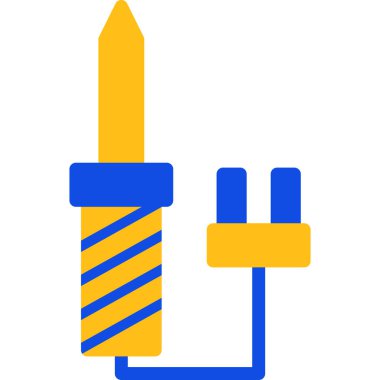 Mum simgesi vektör illüstrasyonu