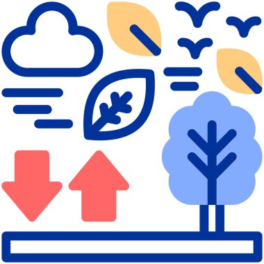 Bulut. Web simgesi basit illüstrasyon