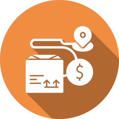 Para için. Web simgesi basit illüstrasyon