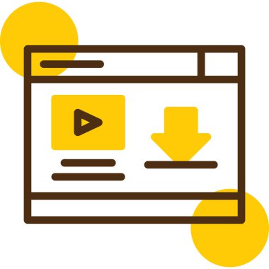 Tarayıcı penceresi. Basit resimleme