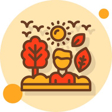 Sonbahar renk simgesi