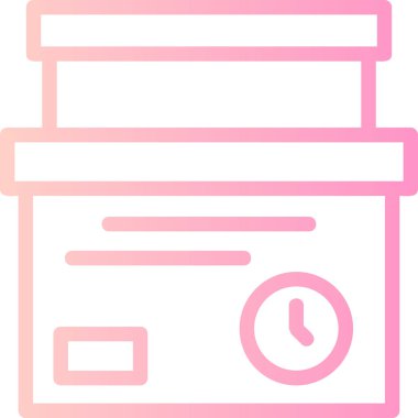 Kredi kartı simgesi basit vektör