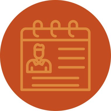 iş adamı simgesi vektör illüstrasyonu