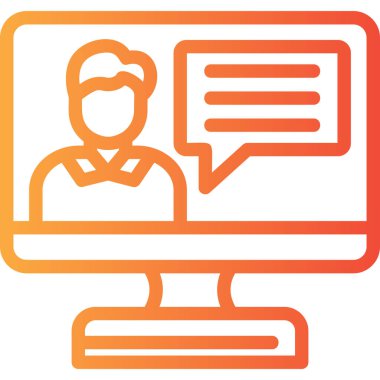 Seo simgesinin vektör illüstrasyonu