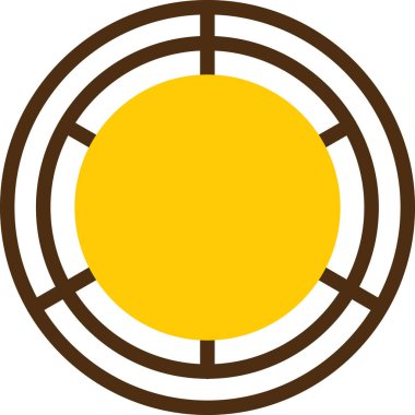 Güneş sistemi simgesi. Beyaz arkaplanda izole edilmiş web tasarımı için ana güneş sistemi vektör simgeleri